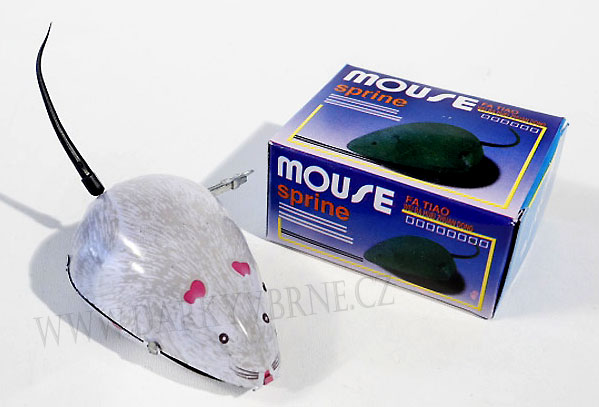 Myš na klíček jezdící