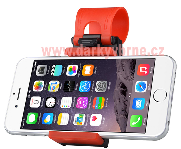 Držák mobilního telefonu do auta na volant