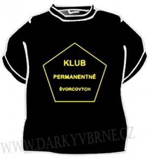 Tričko Klub permanentně švorcových