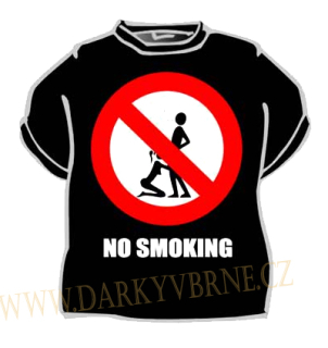 Tričko No smoking vel. XL