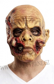 Maska Zombie se zraněním