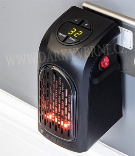 Teplovzdušný ventilátor - přenosné topení