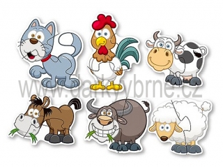 Puzzle Domácí zvířata, velké