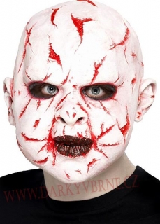 Zombie zjizvená tvář